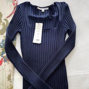 Veronica Beard Clara ribbed-knit sweater